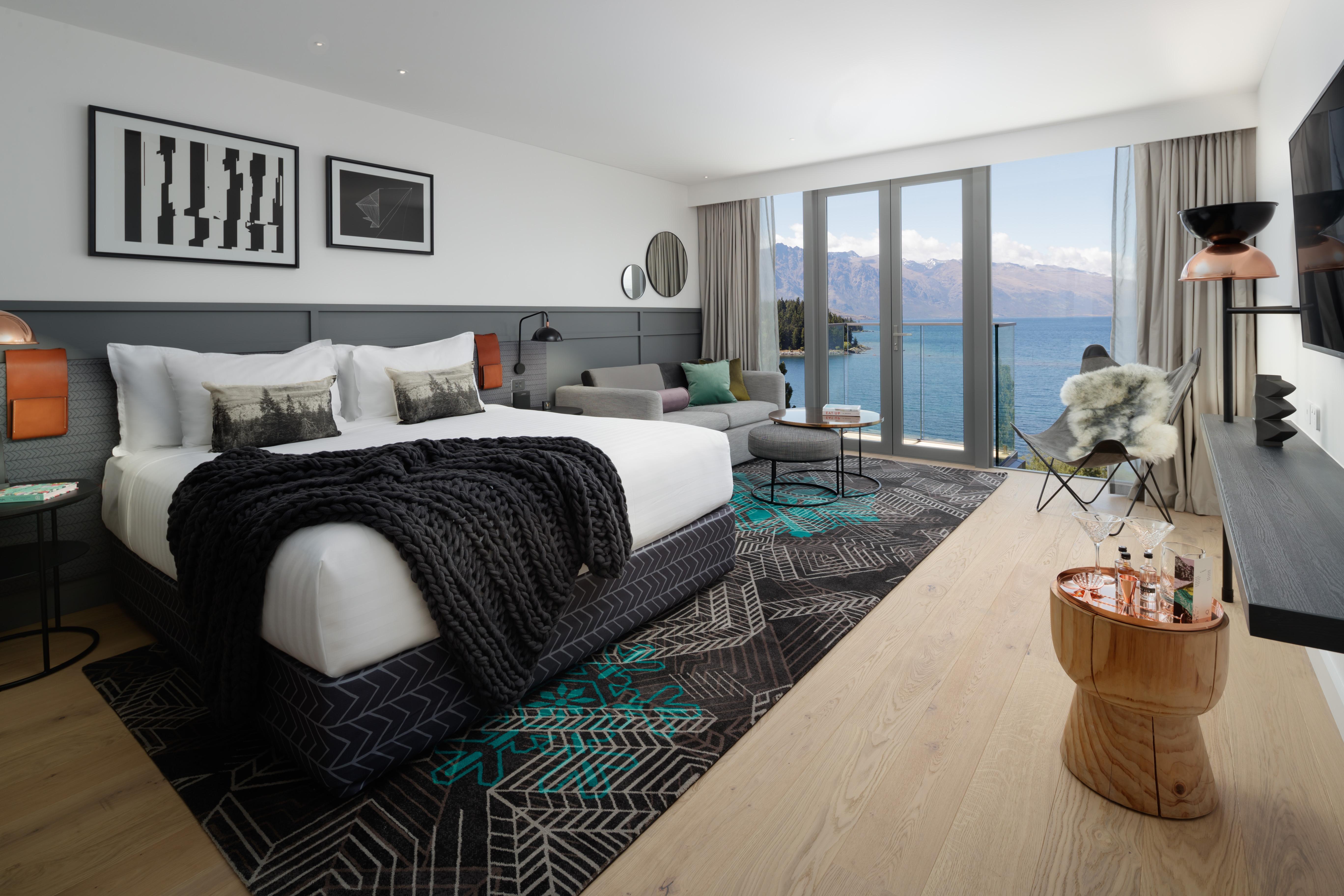Qt Queenstown Luaran gambar The Hotel's Lakefront Suite